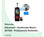 Deluxness DX710A Vochtmeter - Professioneel, Ophalen of Verzenden, Nieuw, Vocht of Vloeistof
