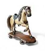 Antiek Houten Paard Jaren '20 - Uniek! Oud speelgoed, Antiek en Kunst, Antiek | Speelgoed, Ophalen of Verzenden