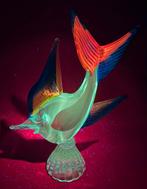 Murano Glas Vis - Mangaan & Cadmium glas, Antiek en Kunst, Antiek | Glas en Kristal, Ophalen of Verzenden