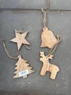 Decoratie hangers van hout, Diversen, Kerst, Ophalen