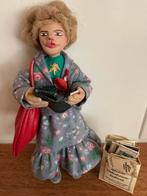 Handgemaakt poppenhuispopje pop popje poppenhuis, Ophalen of Verzenden, Zo goed als nieuw, Popje