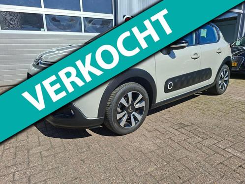 Citroen C3 1.2 PureTech Shine Airco Navi Originele km stand, Auto's, Citroën, Bedrijf, Te koop, C3, ABS, Achteruitrijcamera, Airbags