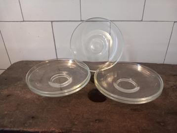 vintage bordjes gebak schotel duralex france 5x kwaliteit beschikbaar voor biedingen
