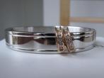 Dyrberg/kern kleine ronde oorbellen Desolo swarovski stenen, Overige materialen, Met strass, Verzenden, Zo goed als nieuw