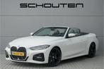 BMW 4 Serie Cabrio 420i High Executive Individual M Leer Las, Auto's, Achterwielaandrijving, Gebruikt, 4 stoelen, Wit