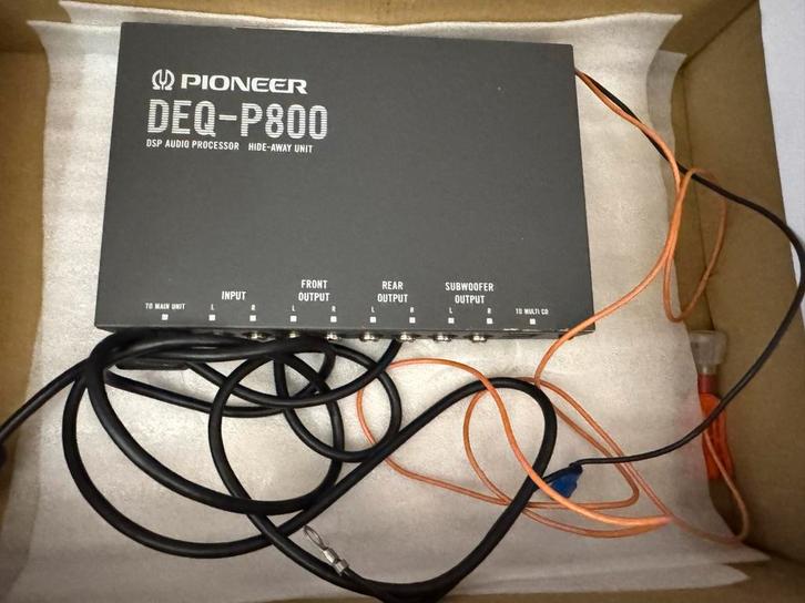 Pioneer DEQ-P800 DSP Audio Processor, Auto diversen, Autoradio's, Zo goed als nieuw, Ophalen of Verzenden
