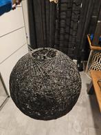 Zwarte hanglamp, Ophalen, Gebruikt, 50 tot 75 cm, Modern