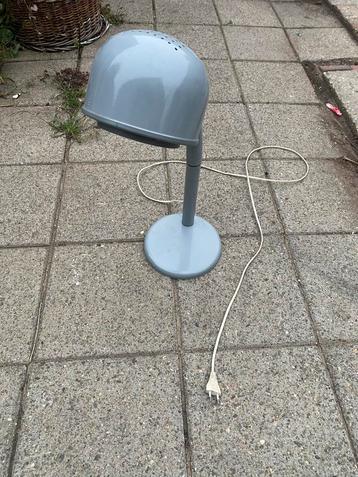 Vintage Grijze Design Lamp beschikbaar voor biedingen