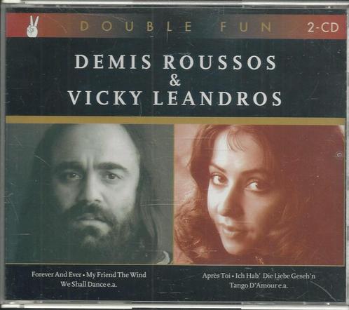 Demis Roussos & Vicky Leandros - Double fun, Cd's en Dvd's, Cd's | Pop, Nieuw in verpakking, Ophalen of Verzenden