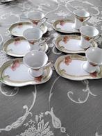 6 mooie kop en schotels Yamasen porselein Gold Collection, Ophalen of Verzenden, Zo goed als nieuw, Porselein, Kop en/of schotel