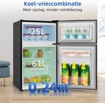 Compacte Koelkast met Vriesvak - Ideaal voor Kleine Ruimtes, Witgoed en Apparatuur, Koelkasten en IJskasten, Nieuw, Ophalen of Verzenden