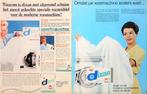 4 vintage advertenties reclames Dixan wasmiddel 1963, Verzenden, Gebruikt, Overige typen