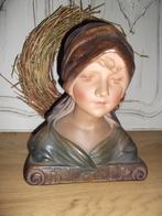 Antieke Franse buste beeld borstbeeld/brocante, Ophalen of Verzenden