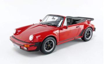 Porsche 911 Turbo Cabriolet 1987 Rood 1/18 NOREV ref: 187664 beschikbaar voor biedingen