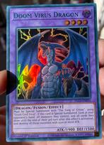 Yu-Gi-Oh! Doom Virus Dragon DLCS 1st Edition !, Verzenden, Zo goed als nieuw, Losse kaart, Foil