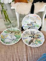 Royal Albert bird watch 3x bordjes 21 cm 1991, Ophalen of Verzenden, Zo goed als nieuw, Porselein, Bord of Schaal