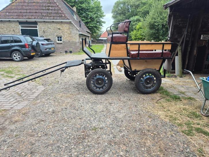Prachtige nieuw opgebouwde recreatiewagen, Dieren en Toebehoren, Rijtuigen en Koetsen, Gebruikt, Paard