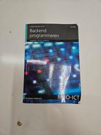 Backend Programmeren - MBO-ICT, Gelezen, Gabriel Sánchez Cano, Ophalen of Verzenden, MBO