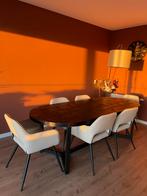 Huus Eettafel + Salontafel Steve, Ophalen, 200 cm of meer, 50 tot 100 cm, Zo goed als nieuw