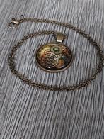 vintage Streampunk ketting / hanger, Verzenden, Zo goed als nieuw, Overige materialen, Met hanger