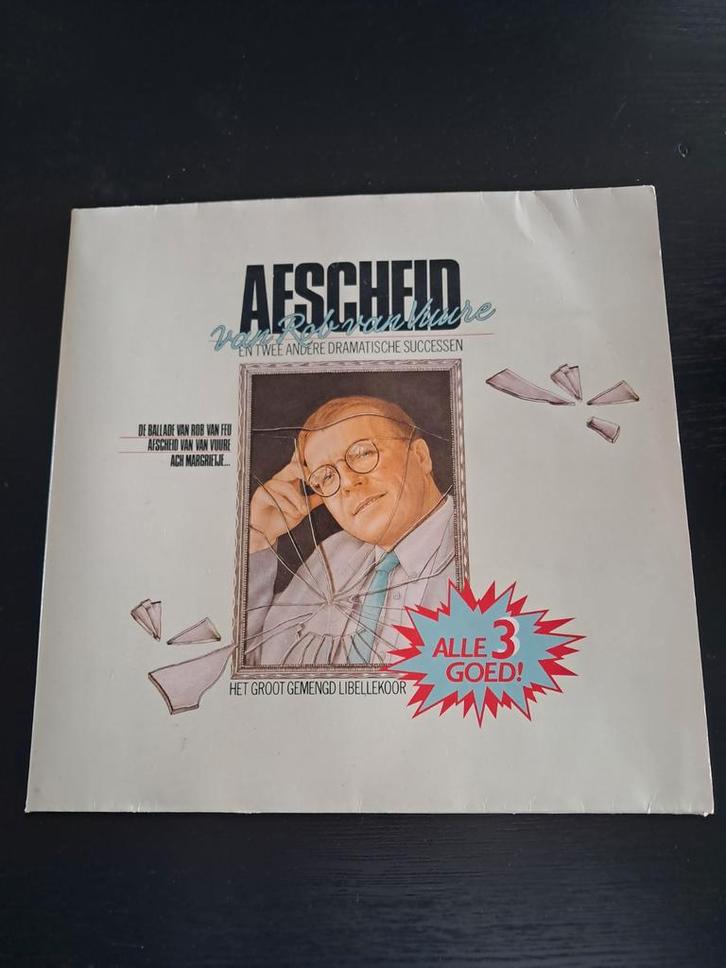LP Libelle - Afscheid van Rob van Vuure 40 jaar oud!, Cd's en Dvd's, Cd's | Nederlandstalig, Gebruikt, Levenslied of Smartlap