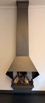 Gas Openhaard, Huis en Inrichting, Haarden, Ophalen, Gebruikt, Hangende haard, Gashaard