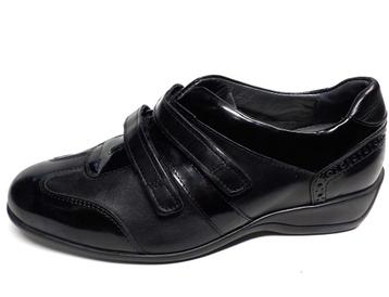 Xsensible zwarte klitbandschoen maat 39 1/2 beschikbaar voor biedingen