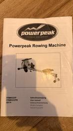 Powerpeak Roeitrainer, Ophalen, Armen, Zo goed als nieuw, Metaal