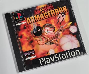 Worms Armageddon PS1 Game beschikbaar voor biedingen