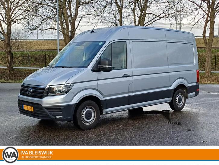 Volkswagen Crafter 35 2.0 TDI L3H3 Highline | 3 PERS | NAVI, Auto's, Bestelauto's, Bedrijf, Te koop, ABS, Achteruitrijcamera, Airbags