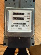 KWH meter, stroommeter, draaispoelmeter, ferrarismeter, Ophalen of Verzenden, Zo goed als nieuw, Overige typen