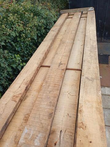Balkhout 515cm lang met oude eiken uitstraling beschikbaar voor biedingen