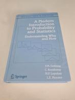 A modern introduction to probability and statistics, Overige uitgevers, Ophalen of Verzenden, Zo goed als nieuw, Engels