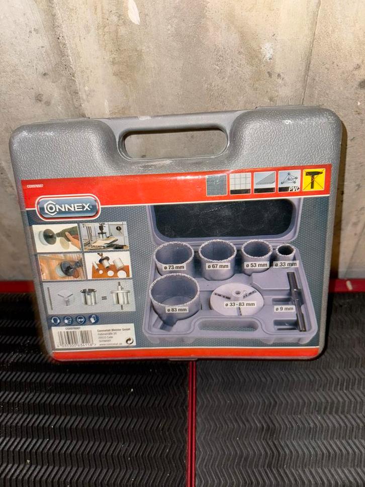 Connex Gatenzaag Set, Doe-het-zelf en Verbouw, Gereedschap | Handgereedschap, Zo goed als nieuw, Ophalen of Verzenden