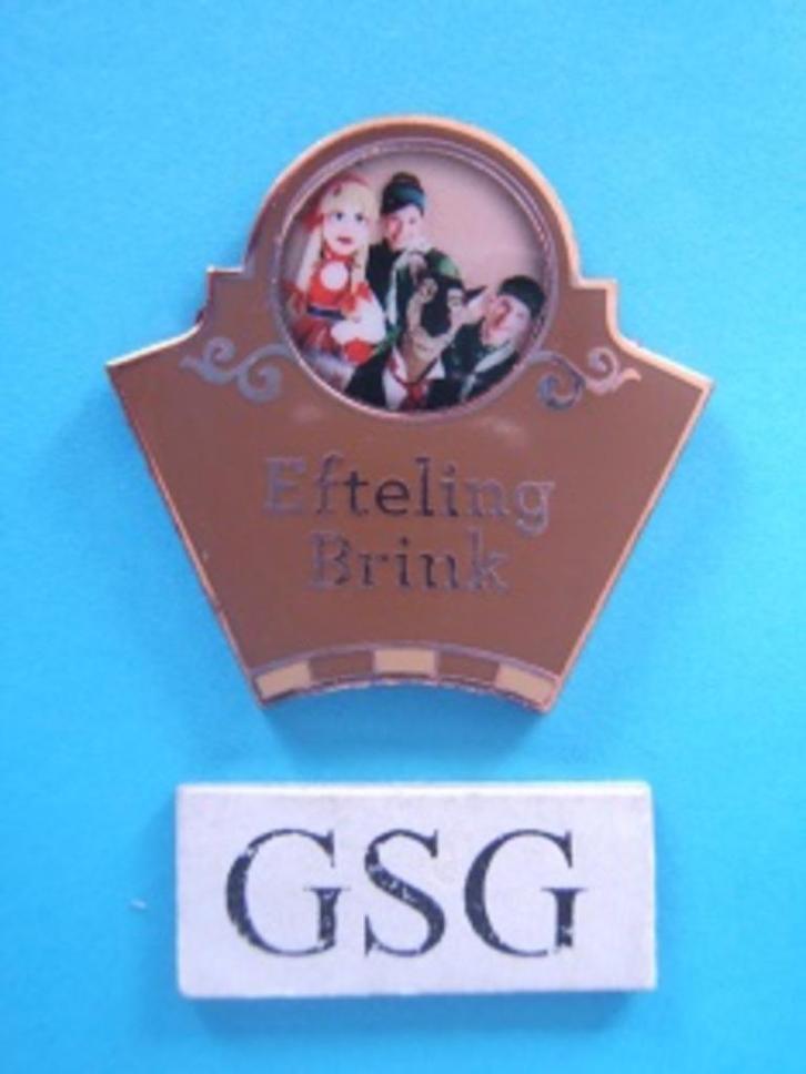Zeven Pleinen Festijn 2013 - Efteling Brink nr. EPP287-02, Verzamelen, Efteling, Zo goed als nieuw, Button of Speldje, Ophalen