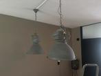 Industriële Hanglampen, Huis en Inrichting, Lampen | Hanglampen, Ophalen, Gebruikt, Metaal, 50 tot 75 cm