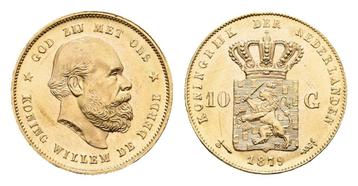 gouden tientje 10 gulden 1879 beschikbaar voor biedingen