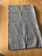 Kussen hoes dik geweven met rits, Ophalen of Verzenden, Zo goed als nieuw, Grijs, Vierkant