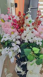 XXL Bos Prachtige 41x Zijde/Kunstbloemen, Ophalen, Zo goed als nieuw, Binnen