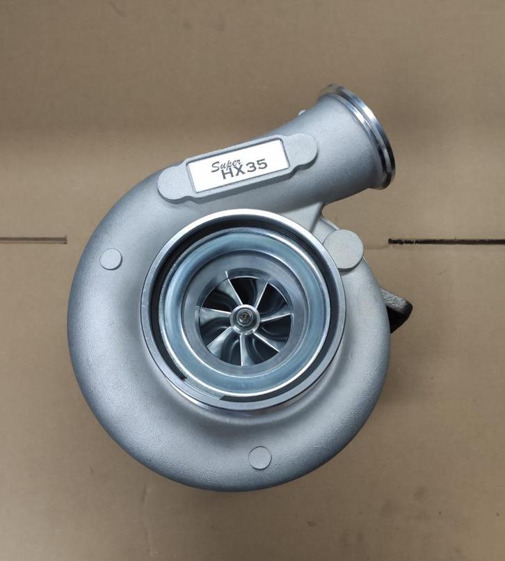 Turbo Holset HX35 Super T3 14cm twin billet V-band 3" UK, Motoren, Tuning en Styling, Verzenden