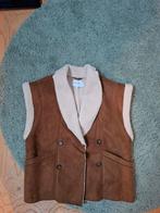 Costes lammy gilet maat M/L bruin beige, Ophalen of Verzenden