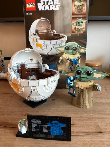 LEGO STAR WARS Grogu with Hover Pram beschikbaar voor biedingen