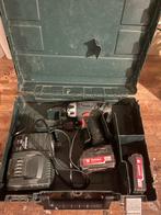 Metabo Accu Schroefmachine 14,4v + 2 Accu's, Gebruikt, Variabele snelheid, Ophalen of Verzenden, Boor- en Schroefmachine