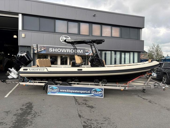 Highfield Sport 800 met Mercury 350 pk V10 SHOWAANBIEDING!, Watersport en Boten, Rubberboten, Nieuw, Overige merken, Aluminium