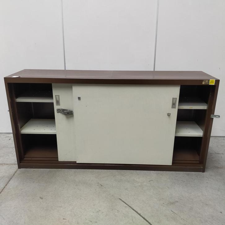 Drentea metalen schuifdeurkast - 97x194x48 cm, Huis en Inrichting, Kasten | Overige, Gebruikt