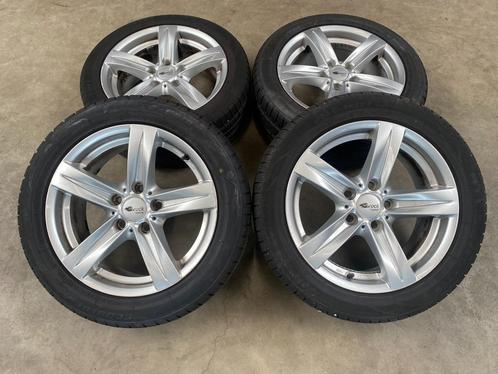 17 inch Brock velgen + vierseizoenenbanden BMW 3 / 4 serie, Auto-onderdelen, Banden en Velgen, Banden en Velgen, All Season, 17 inch