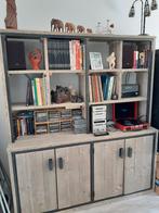 Steigerhouten kast, Ophalen, Overige materialen, 150 tot 200 cm, Zo goed als nieuw