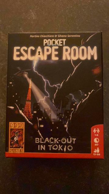 Pocket Escape Room: Black-Out in Tokio beschikbaar voor biedingen
