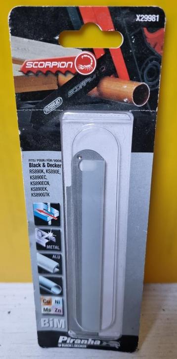 Black & Decker X29981 Scorpion zaagblad smal beschikbaar voor biedingen