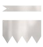 Gazonranden RVS 100x15 - 50 stuks, Huis en Inrichting, Woonaccessoires | Kransen, Ophalen, Nieuw